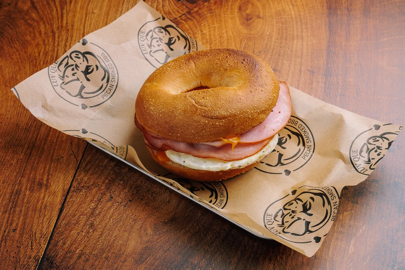 The Standard breakfast sandwich